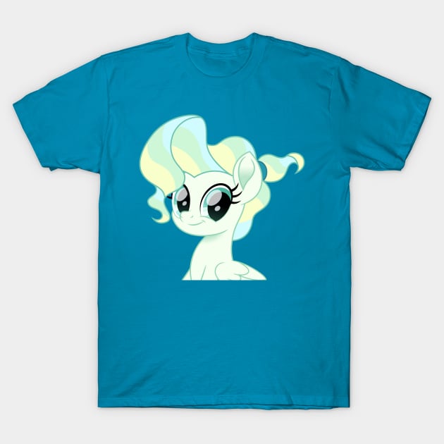 Vapor Trail portrait short mane T-Shirt by CloudyGlow